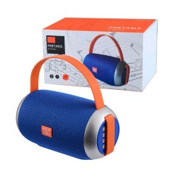 T&G PORTABLE BLUETOOTH SPEAKER TG-112 HANDS-FREE CALLS/TF/AUX/FM/U DISC WITH MICROPHONE BLUE T&G PORTABLE BLUETOOTH SPEAKER TG-112 HANDS-FREE CALLS/TF/AUX/FM/U DISC WITH MICROPHONE BLUE